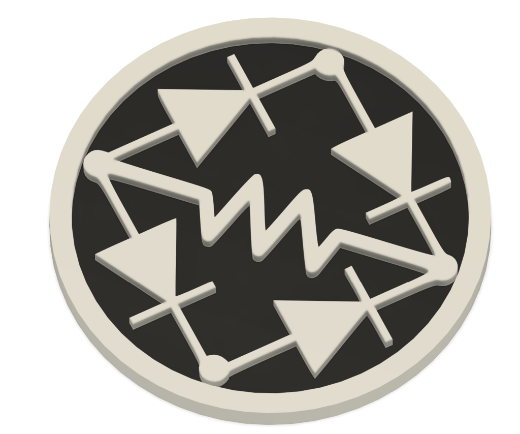 Full Bridge Rectifier Coaster
